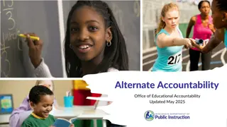 Understanding Alternate Accountability in Educational Evaluation Process