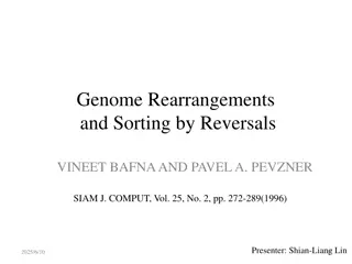Genome Rearrangement Paradigm Shift in Molecular Biology