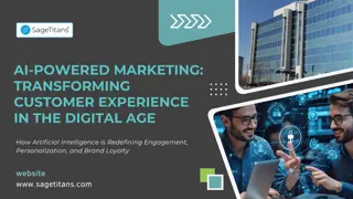 AI-Powered Marketing Transforming Customer Experience in the Digital Age