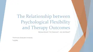 Understanding the Impact of Psychological Flexibility on Therapy Outcomes