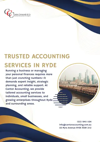Trusted Accounting Services in Ryde