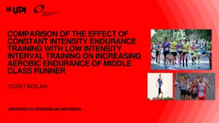 Effect of Endurance Training on Aerobic Capacity of Middle-Class Runners