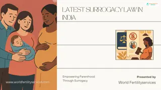 Latest Surrogacy Law in India | World Fertility Services