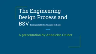 Sustainable Engineering Design Process for Biodegradable Vehicle Project