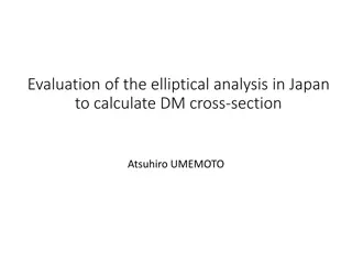 Elliptical Analysis for DM Cross-Section Calculation in Japan