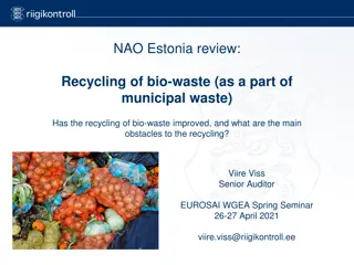 Improving Bio-Waste Recycling in Estonia: Challenges and Solutions