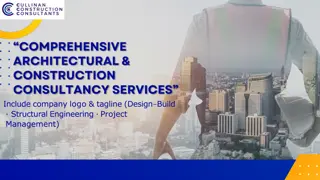 Comprehensive Architectural & Construction Consultancy Services