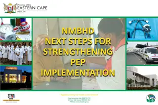 Strengthening PEP Implementation: Next Steps for Success