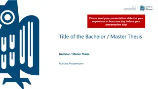 Digital Transformation and Information Systems Thesis Presentation