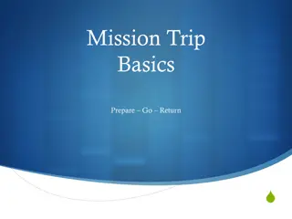 Preparing for a Mission Trip: Essential Steps Before Departure