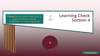 Interactive Learning Check Section 4 - Addressing Low Effort in Testing