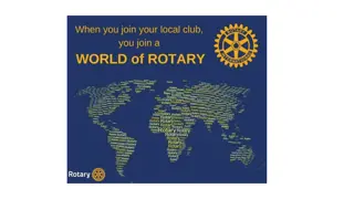 Rotary International: Inspiring Service and Global Impact