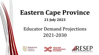 Educator Demand Projections in Eastern Cape Province 2023