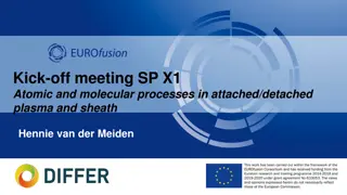 Atomic and Molecular Processes in Plasma and Sheath Effects