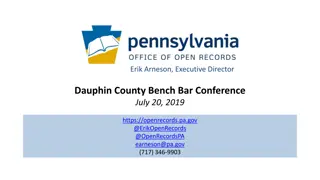 Understanding Pennsylvania's Right-to-Know Law Basics