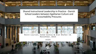 Exploring Shared Instructional Leadership in Danish Schools
