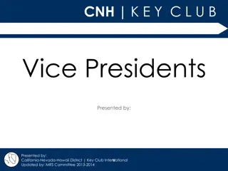 Role of a Vice President in Key Club: Duties and Responsibilities