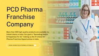 PCD Pharma – Grow Your Business with Trusted Partnerships