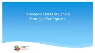 Paramedic Chiefs of Canada Strategic Plan Update