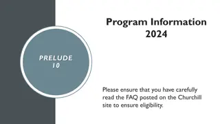 Grade 10 Prelude Program Overview
