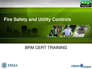 Fire Safety and Utility Controls Training Overview