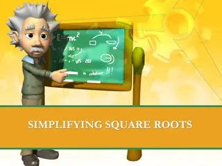 Understanding and Simplifying Square Roots