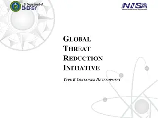 Global Threat Reduction Initiative Container Development Insights