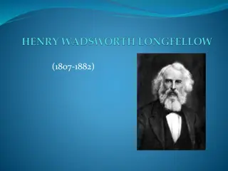 Biography of Henry Wadsworth Longfellow: A Literary Icon of the 19th Century