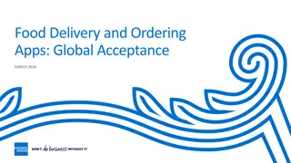 Global Acceptance of American Express for Meal Delivery Apps