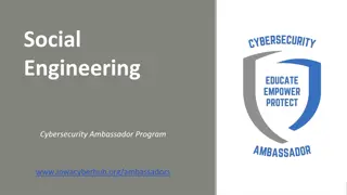 Understanding Social Engineering in Cybersecurity