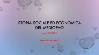 Social and Economic Aspects of the Middle Ages in A.Y. 2021/2022 under Professor Miriam Davide