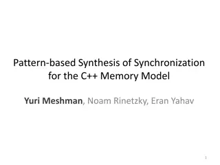 Efficient Synchronization Techniques in C++ Memory Model