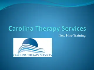 Effective New Hire Training at Carolina Therapy Services