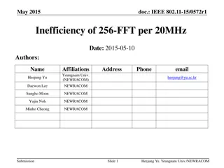 IEEE 802.11-15/0572r1 Efficiency Challenges in Wireless Communication