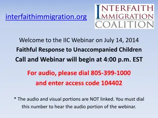 Understanding Unaccompanied Children Immigration Crisis