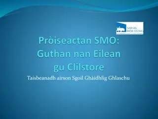 Creative Language Learning Projects in Glasgow and Beyond