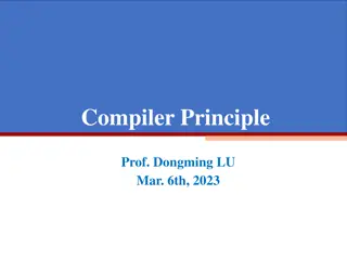 Understanding Compiler Principles and Lexical Analysis