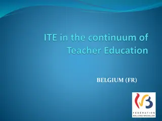 Education System in Belgium - Training, Policy, and Challenges