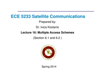 Satellite Communications: Multiple Access Schemes Overview