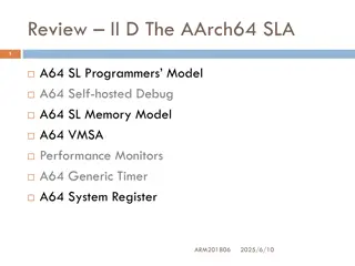 ARM Programming Overview and Toolchain Introduction