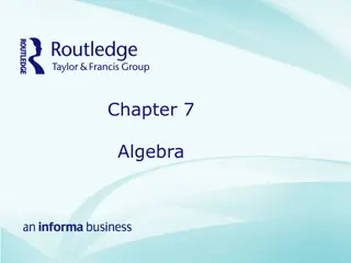Understanding Algebraic Thinking in Mathematics
