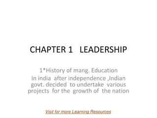 Leadership in India: History, Importance of Behavioral Science, Types, Qualities, and Styles