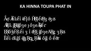 Ka Hinna Toupa Phat In - Mystical Images Revealed