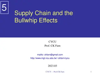 Understanding the Bullwhip Effect in Supply Chain Dynamics