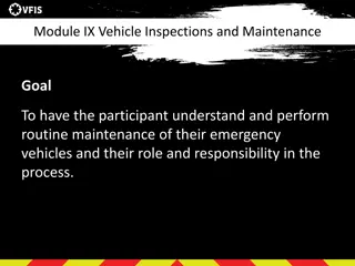Emergency Vehicle Inspections and Maintenance Guide