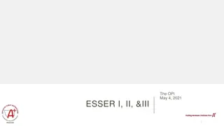 OPI May 4, 2021 ESSER Funding Overview