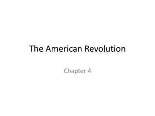 Causes of the American Revolution: New Laws, Stamp Act, Taxation Without Representation