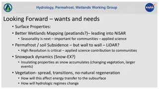 Permafrost, Wetlands, and Hydrology Working Group Insights