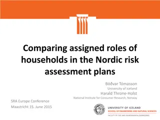 Comparing Assigned Roles of Households in Nordic Risk Assessment Plans
