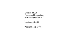Numerical Integration Methods for Precise Calculations
